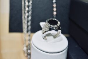 Anello argento - dimensioni medie