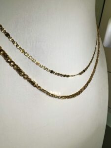 Collana oro sottile - dimensioni medie